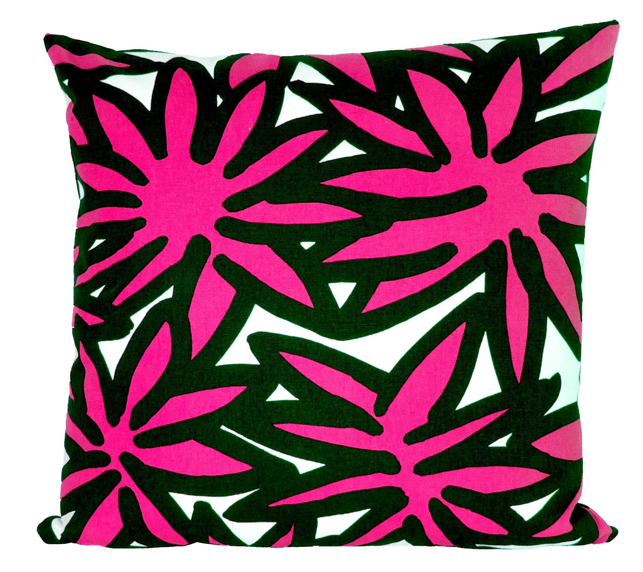 Starflower Pillow -Hot Pink